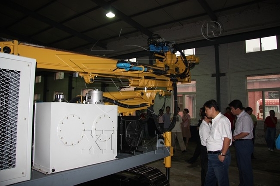 perforación Rig Hydraulic Electric de la construcción de la profundidad de los 50-200m o poder diesel