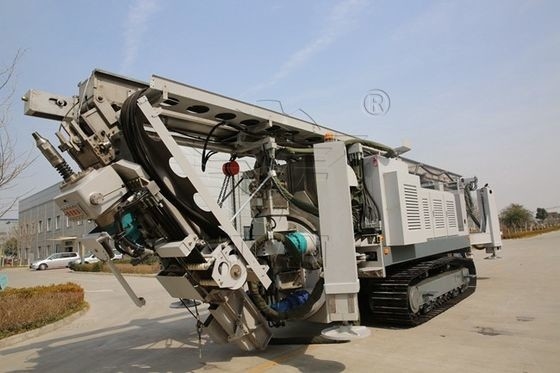 Motor eléctrico Jet Grouting Anchor Drilling Rig de la correa eslabonada hidráulica llena de XPS-15 110kw