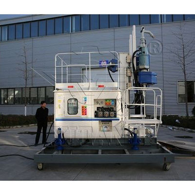 Profundidad de perforación 100 m Jet Grouting Drilling Rig para el aislamiento y tapar del agua la ingeniería en Tayikistán