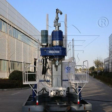Profundidad de perforación 100 m Jet Grouting Drilling Rig para el aislamiento y tapar del agua la ingeniería en Tayikistán