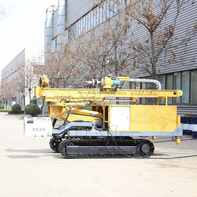 plataforma de perforación multifuncional de la ingeniería 2,2 m del diámetro diesel de la pila de 7.5t para el pronóstico del Sobre-avance en Kirguistán