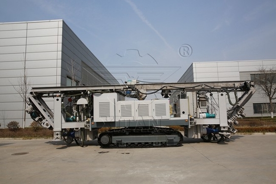 ISO9001 75 metros que anclan el taladro hidráulico hidráulico de la correa eslabonada de la perforación rotatoria