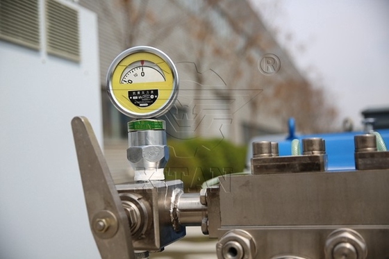 Motor o diesel triple de alta presión de la bomba de agua de la mezcla del fango