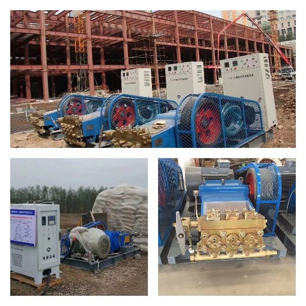 bomba de alta presión de la fábrica de 55Kw-132Kw China para dirigir la construcción en Uzbekistán en venta